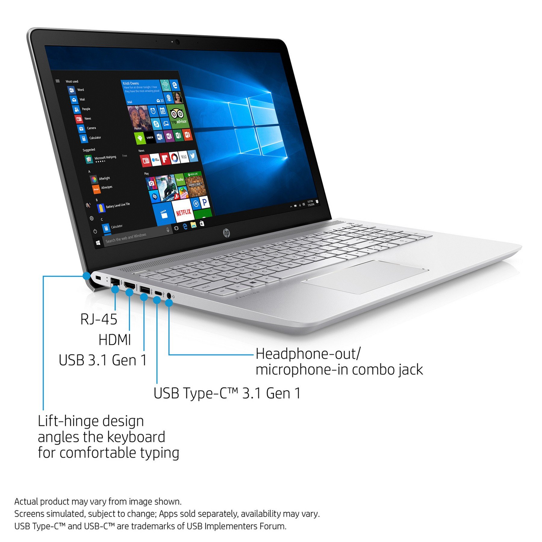 HP Pavilion 15-cc100TX 2017 15.6-inch Laptop (8th Gen Core i7
